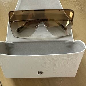 Michael Kors Collection Tinted Sunglasses with White Case
